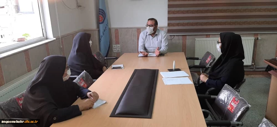 نشست با ریاست اداره فنی حرفه ای شهرستان قائمشهر 2