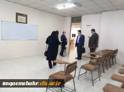 بازدید مسئولین اداره فنی حرفه ای شهرستان قائمشهر  به همراه عضو محترم شورای شهر شهرستان از مرکز حضرت فاطمه(س) قائمشهر 2