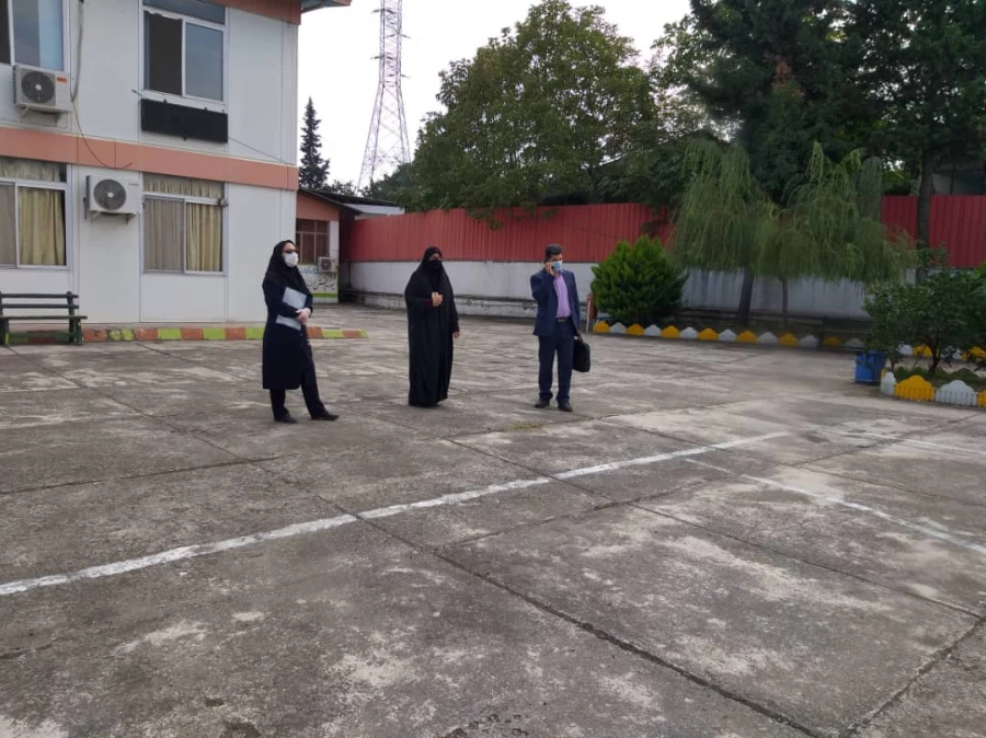 بازدید مسئولین اداره فنی حرفه ای شهرستان قائمشهر  به همراه عضو محترم شورای شهر شهرستان از مرکز حضرت فاطمه(س) قائمشهر 2