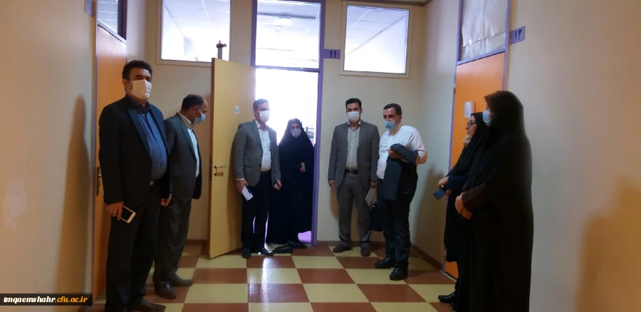 بازدید معاونت محترم مدیریت امور پردیس های استان