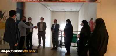 بازدید معاونت محترم مدیریت امور پردیس های استان