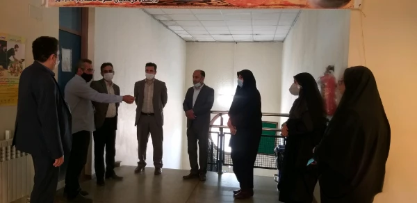 بازدید معاونت محترم مدیریت امور پردیس های استان 2