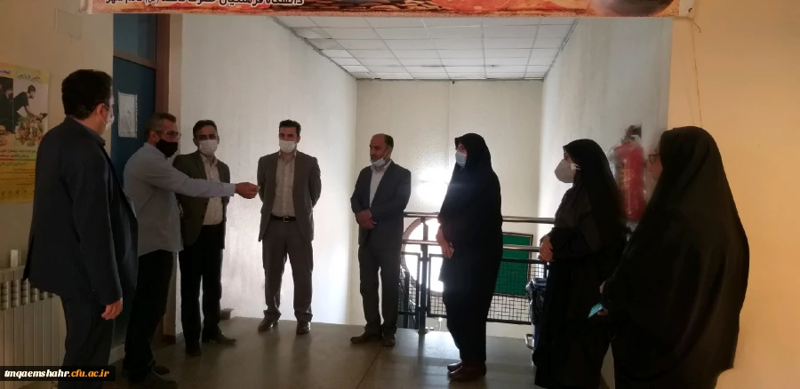 بازدید معاونت محترم مدیریت امور پردیس های استان 2